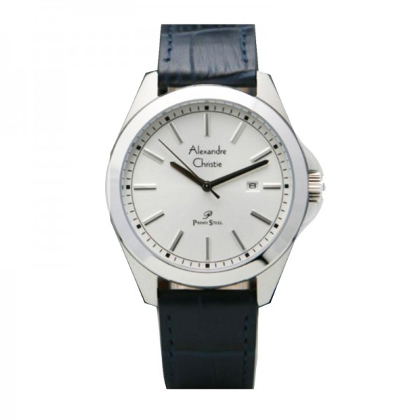 Alexandre Christie AC 1015 Silver White Lady Leather LDLSSSL